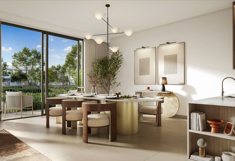 Elea at The Valley by Emaar, image 5 of 7. Render supplied by developer.