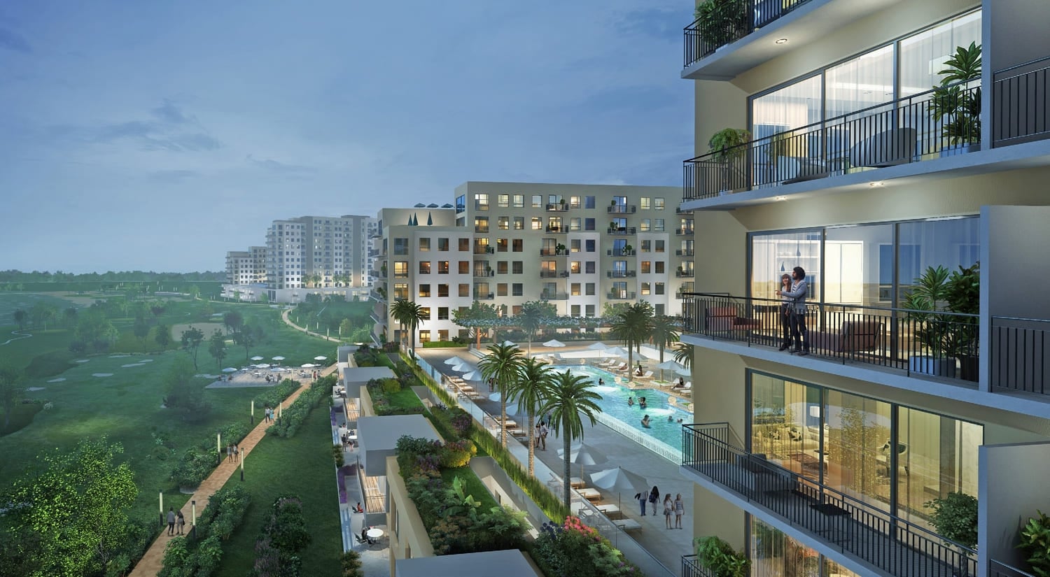Golf Views by Emaar, image 2 of 13. Render supplied by developer.