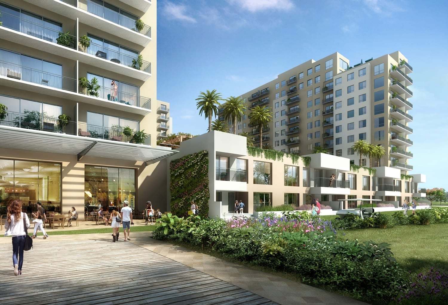 Golf Views by Emaar, image 3 of 13. Render supplied by developer.