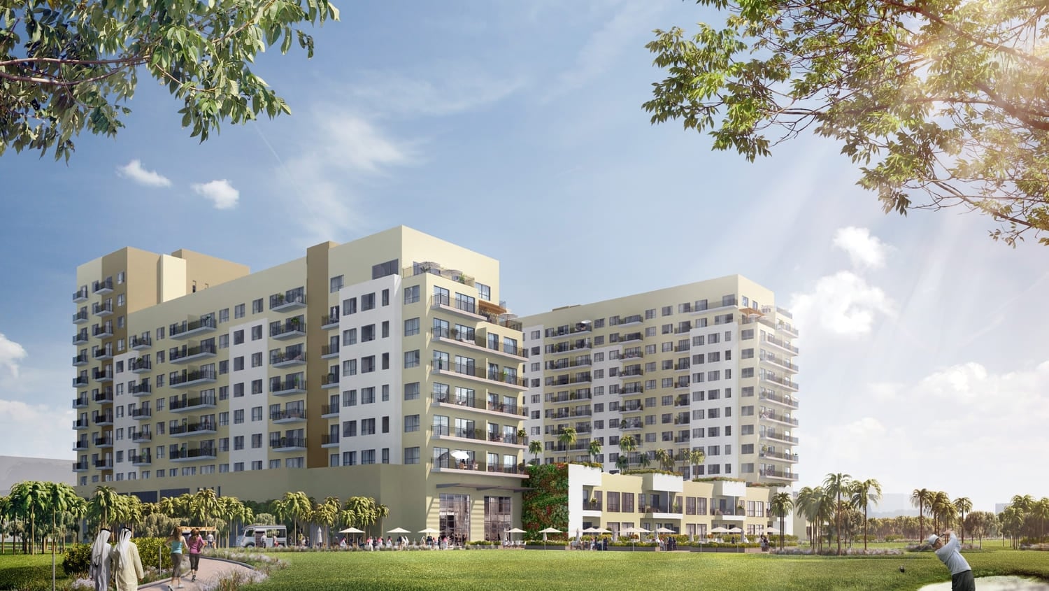 Golf Views by Emaar, image 4 of 13. Render supplied by developer.