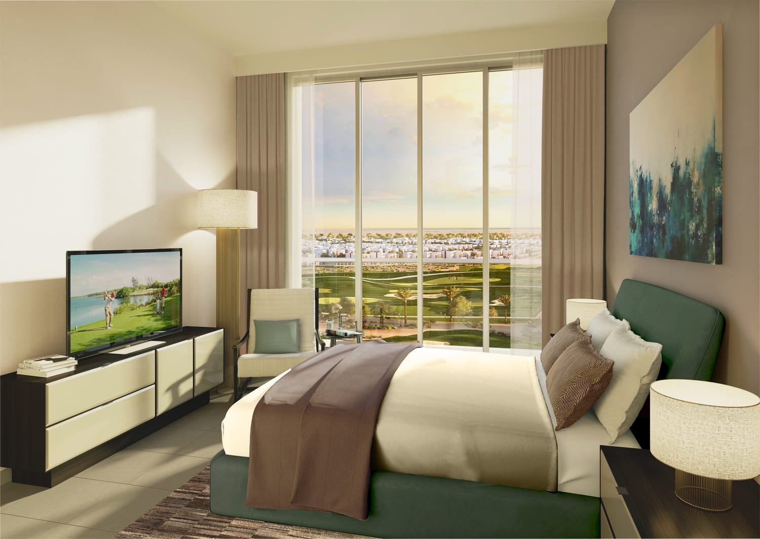 Golf Views by Emaar, image 10 of 13. Render supplied by developer.