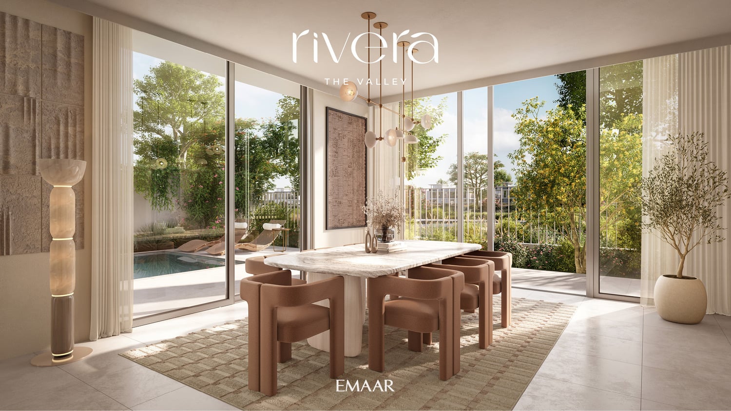 Rivera The Valley by Emaar, image 8 of 10. Render supplied by developer.