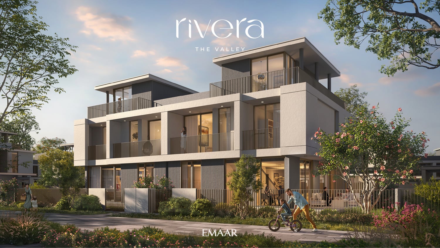 Rivera The Valley by Emaar, image 2 of 10. Render supplied by developer.
