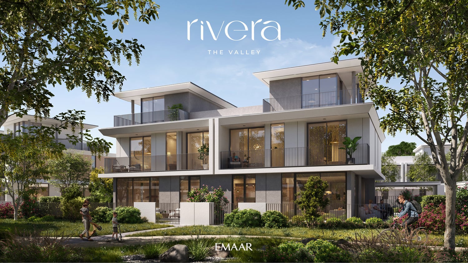 Rivera The Valley by Emaar, image 6 of 10. Render supplied by developer.