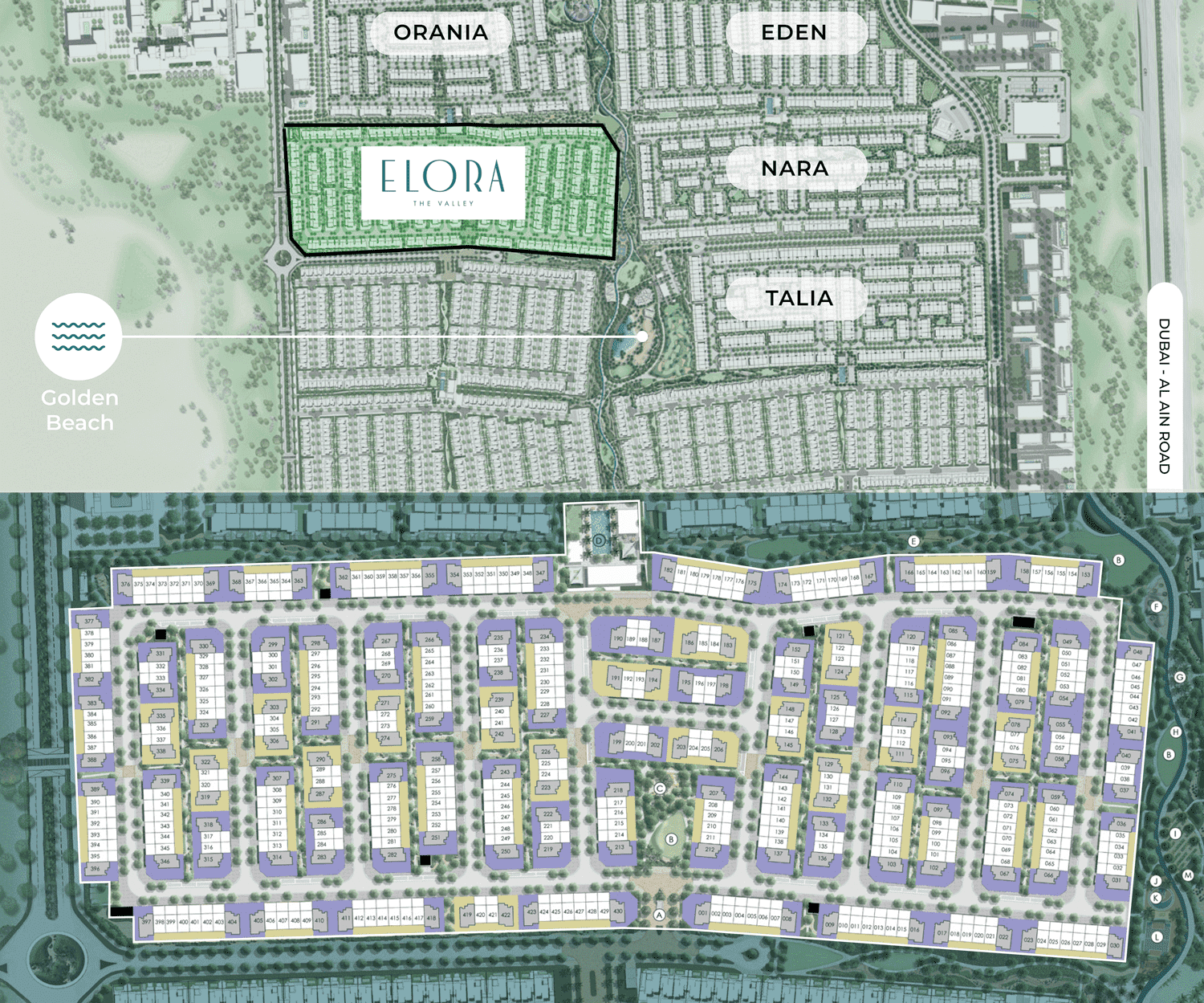 Elora by Emaar, image 15 of 15. Render supplied by developer.