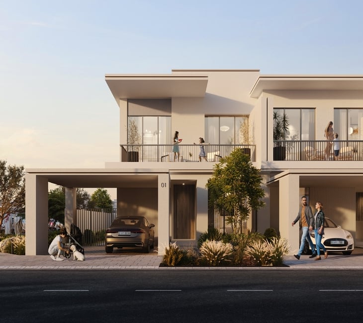 Elora by Emaar, image 8 of 15. Render supplied by developer.