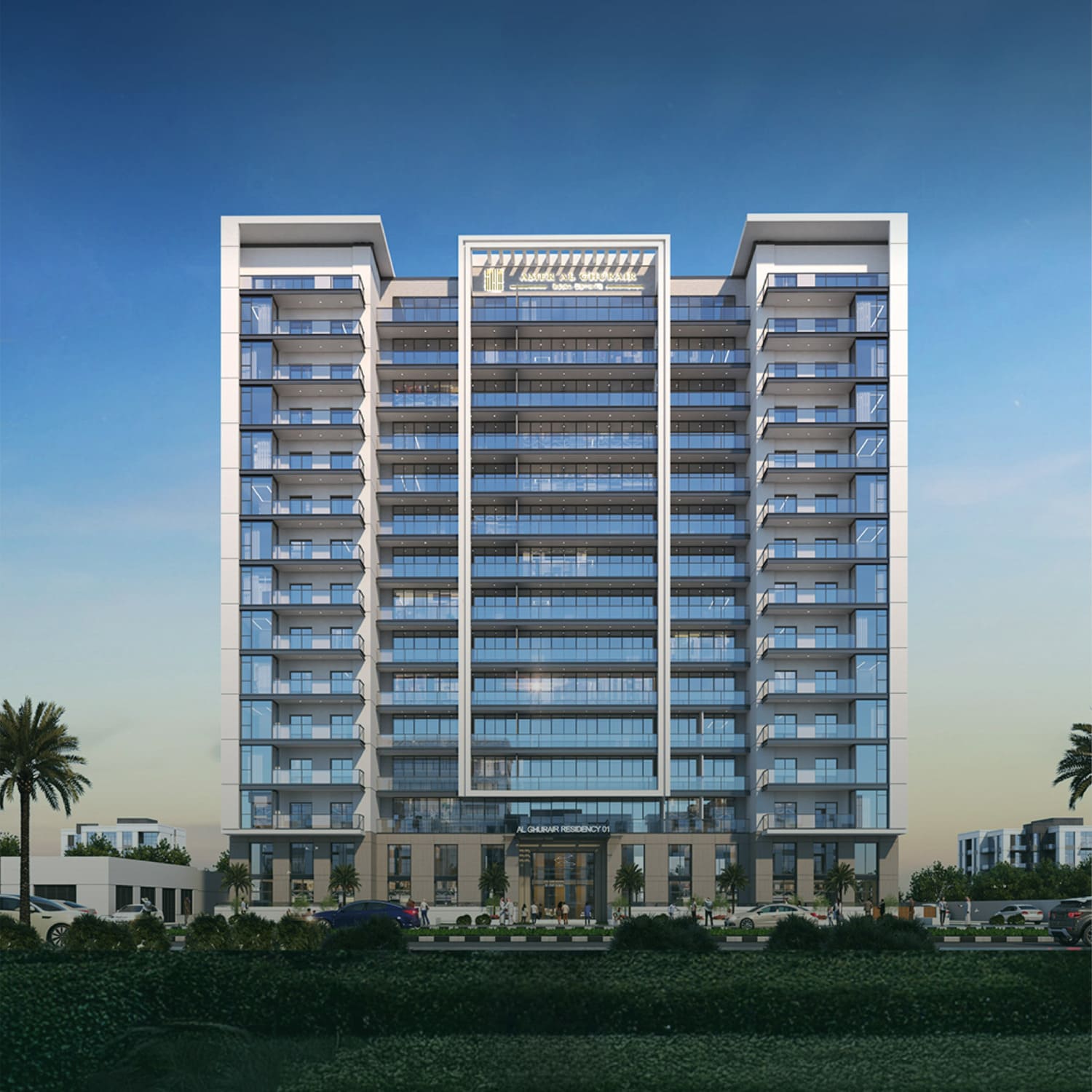 Amer Al Ghurair Residences by Amer Al Ghurair Real Estate Development in Wadi Al Safa 3, render supplied by developer
