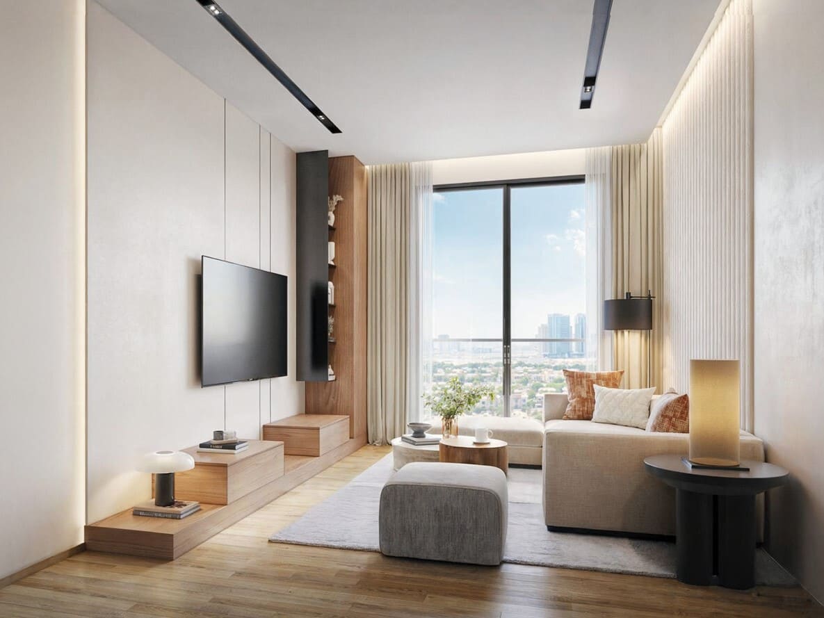 Amer Al Ghurair Residences by Amer Al Ghurair Real Estate Development, image 2 of 4. Render supplied by developer.