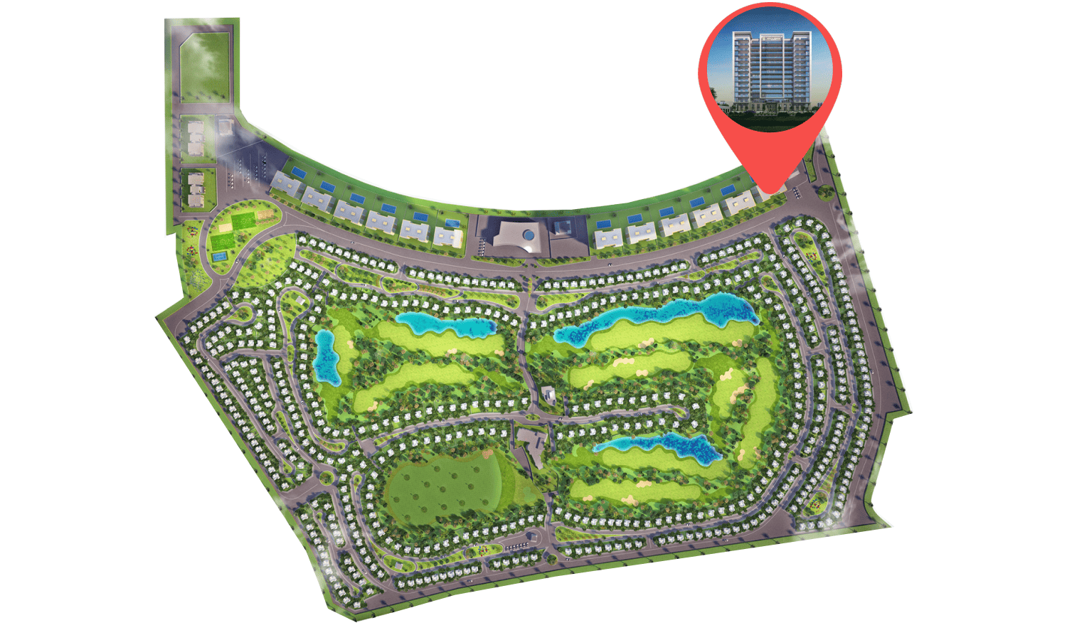 Amer Al Ghurair Residences by Amer Al Ghurair Real Estate Development, image 4 of 4. Render supplied by developer.