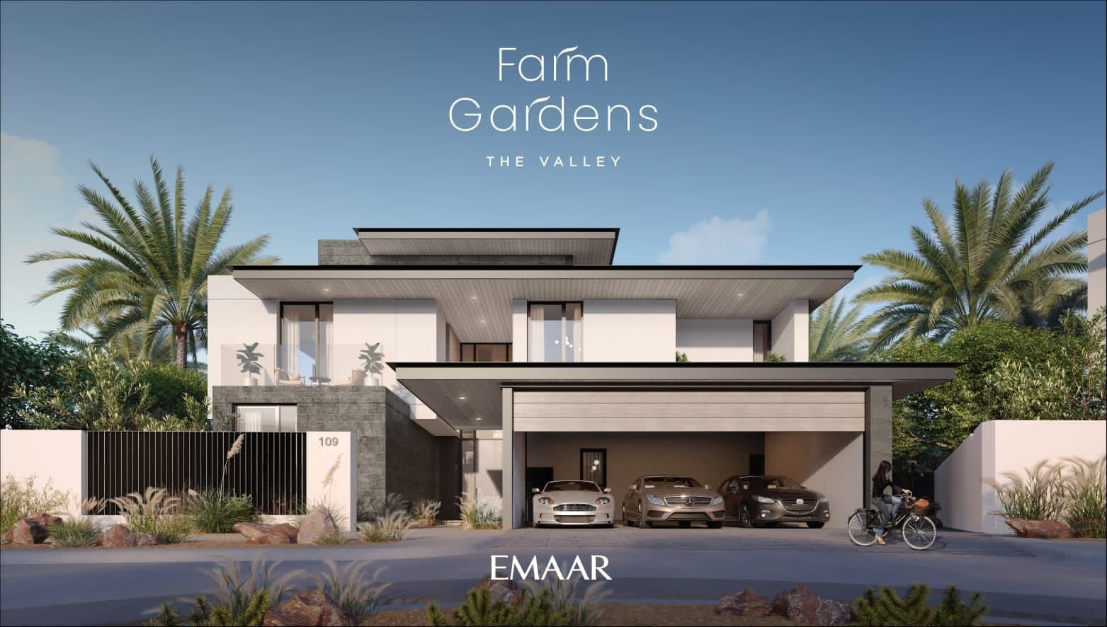 Farm Gardens Villas by Emaar, The Valley. Render supplied by developer.