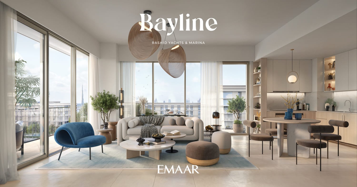 Bayline by Emaar, image 9 of 11. Render supplied by developer.