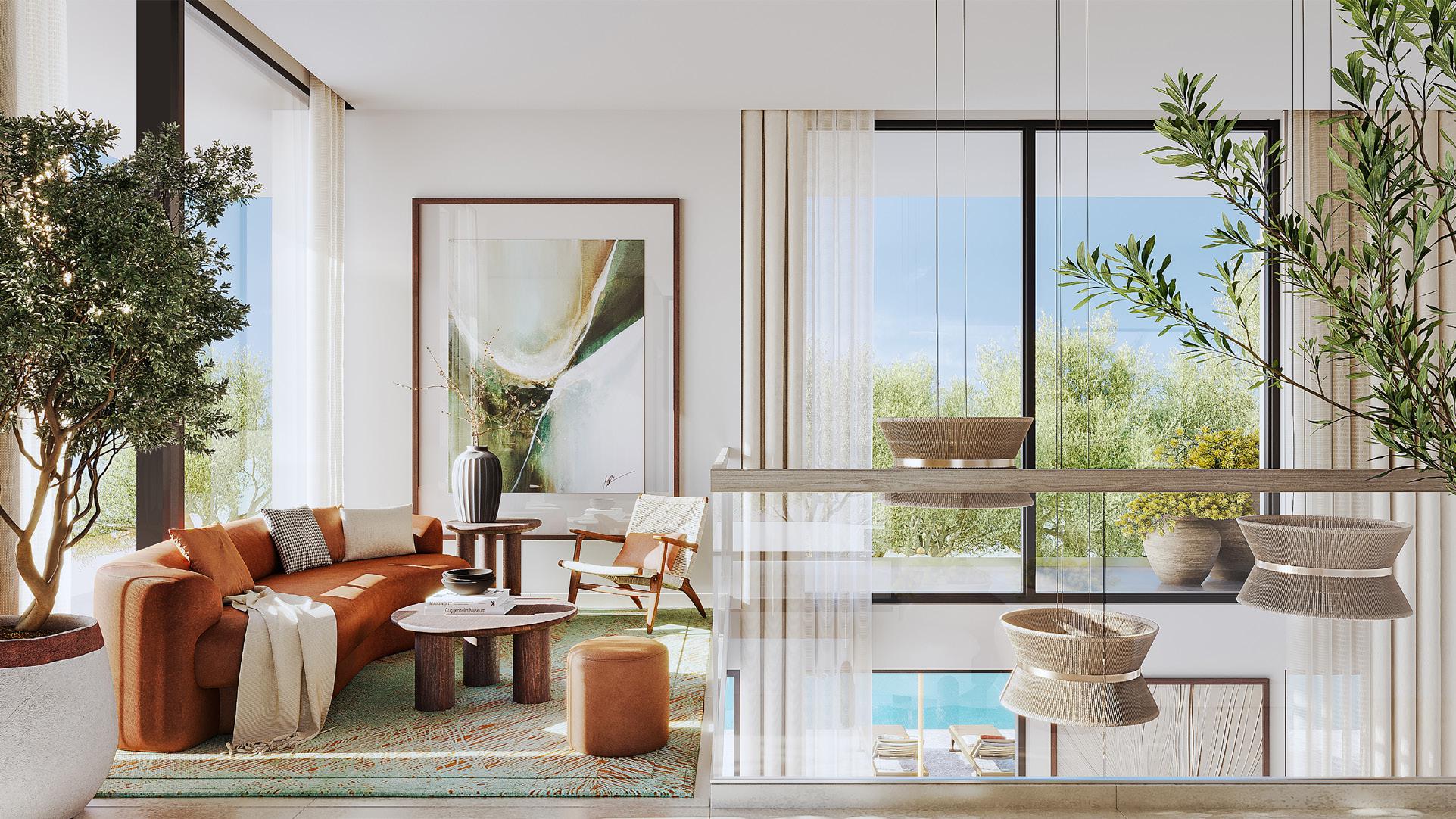 Farm Gardens Villas by Emaar, image 6 of 8. Render supplied by developer.
