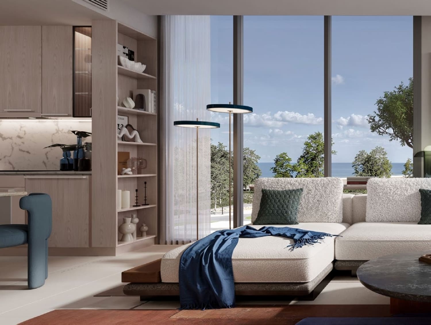Marina Views by Emaar, image 8 of 9. Render supplied by developer.