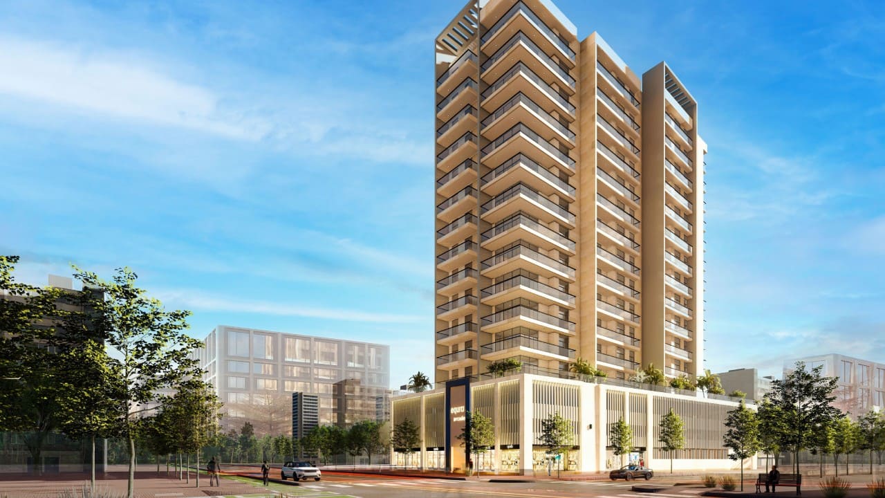 Equiti Arcade by BNH Real Estate Developer, Jebel Ali Village. Render supplied by developer.