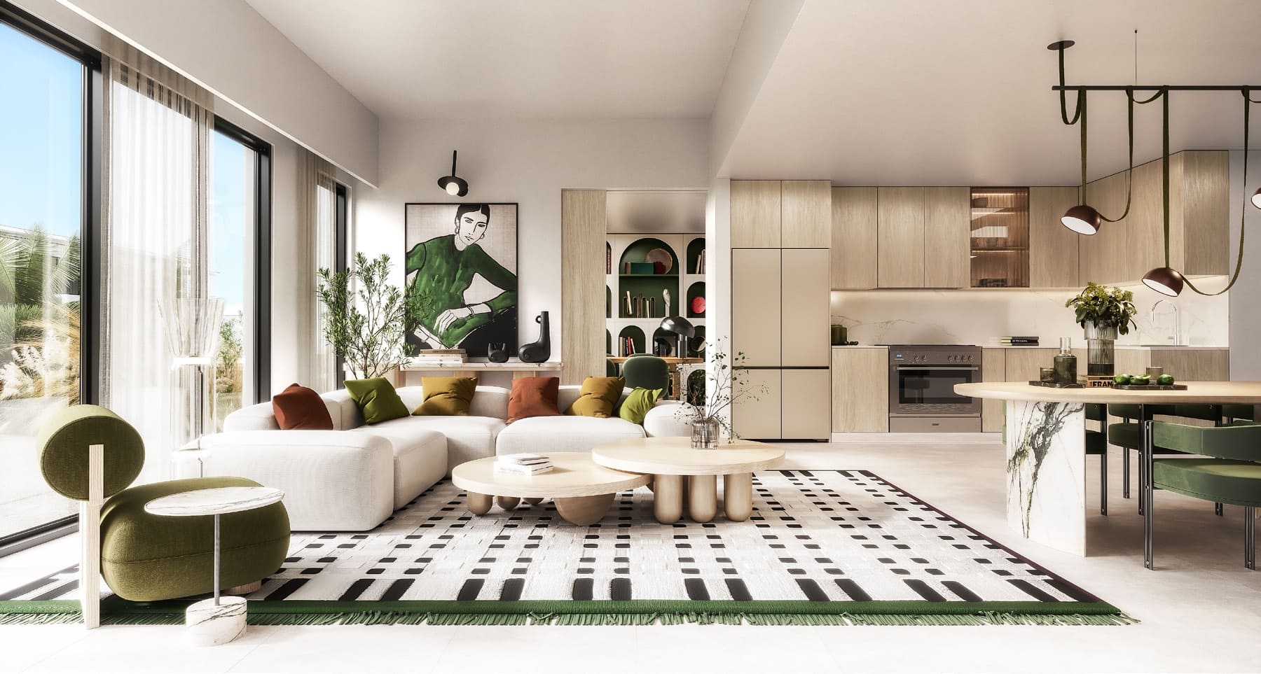 Nima by Emaar, image 4 of 5. Render supplied by developer.
