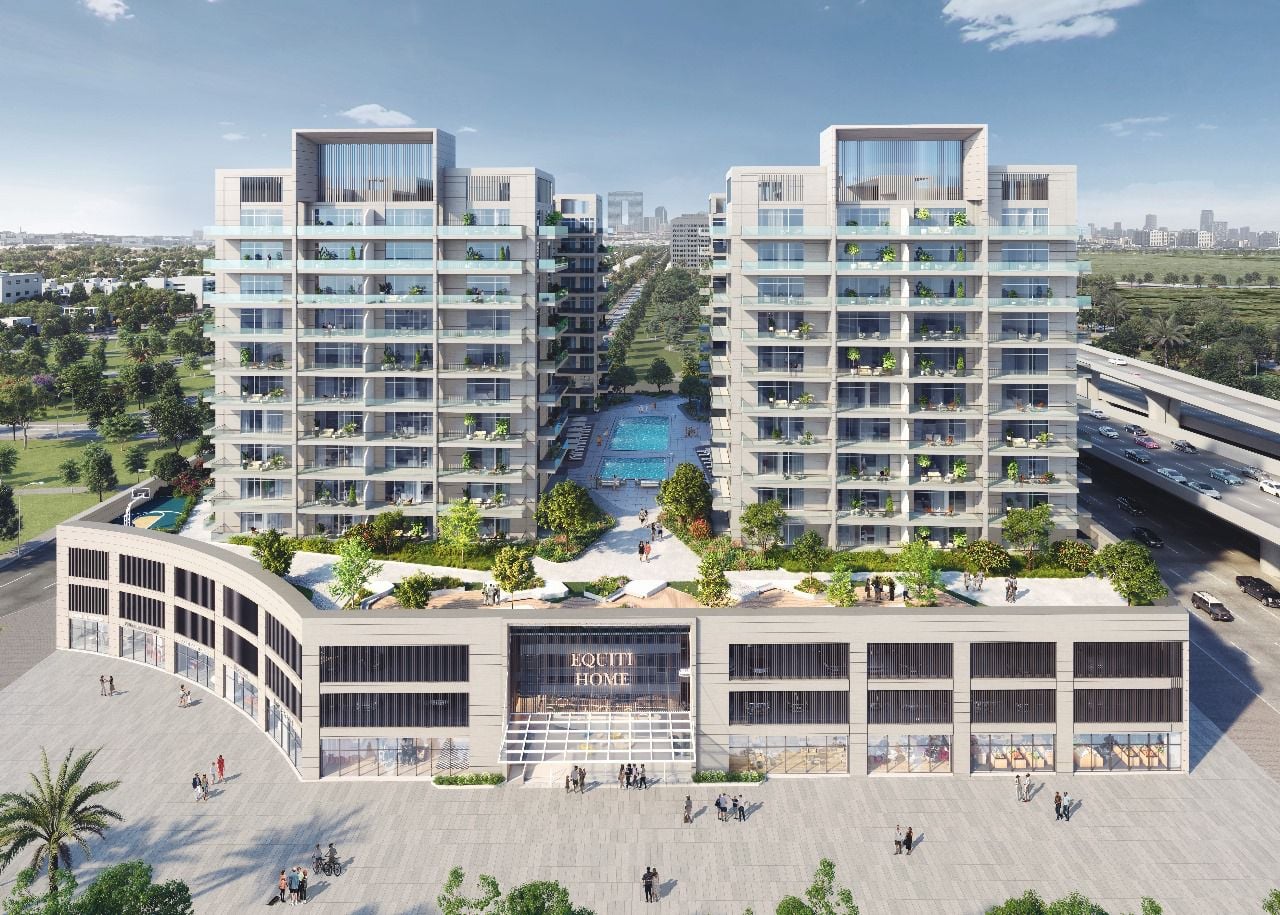 Equiti Home by BNH Real Estate Developer, Jebel Ali Village. Render supplied by developer.