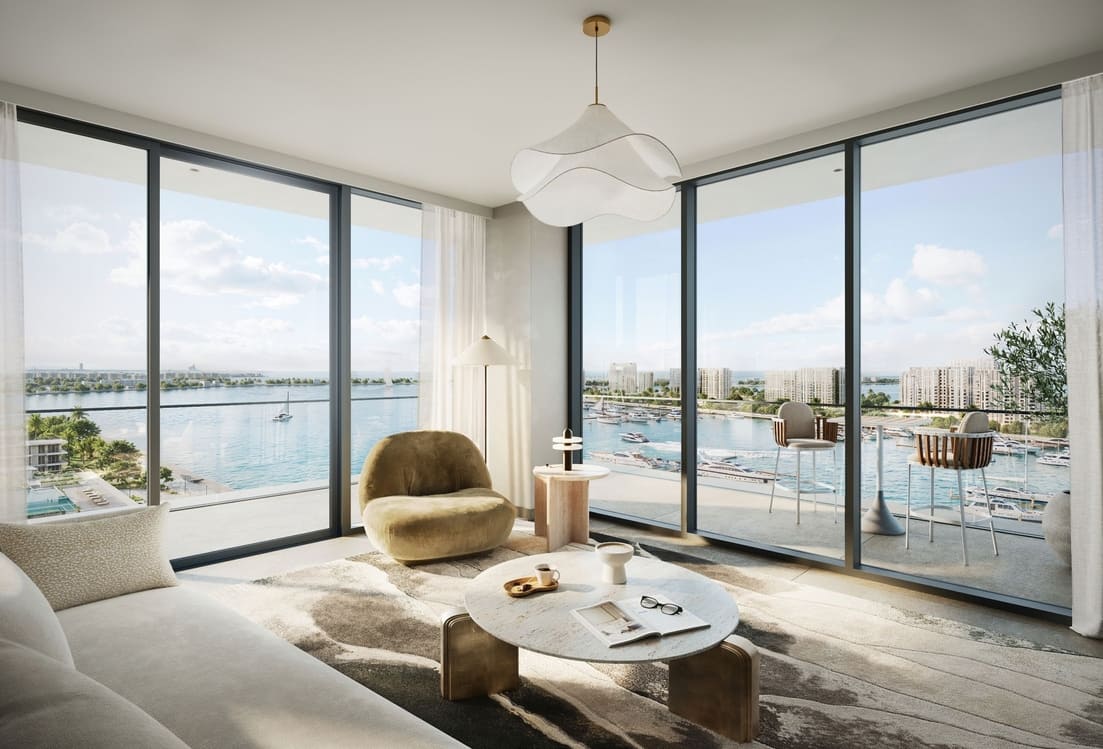 Marina Place by Emaar, image 3 of 5. Render supplied by developer.