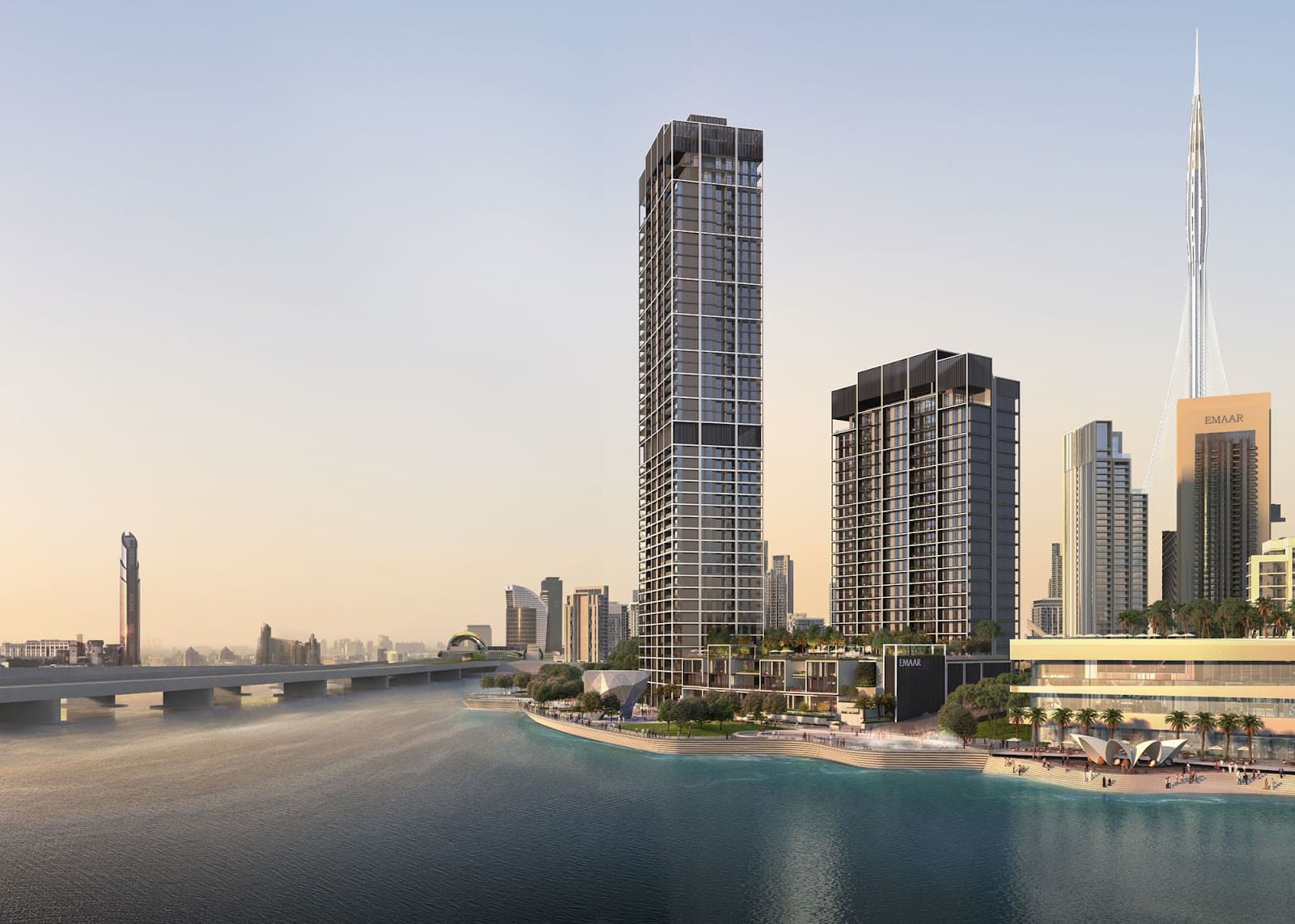 Creek Edge by Emaar, image 1 of 8. Render supplied by developer.