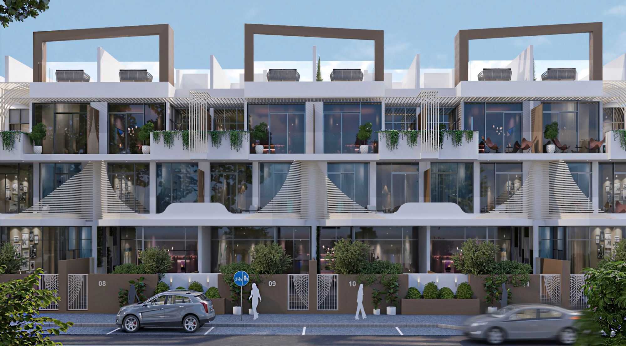 Ashton Park Residences by Mirfa IBC Developers, image 1 of 15. Render supplied by developer.