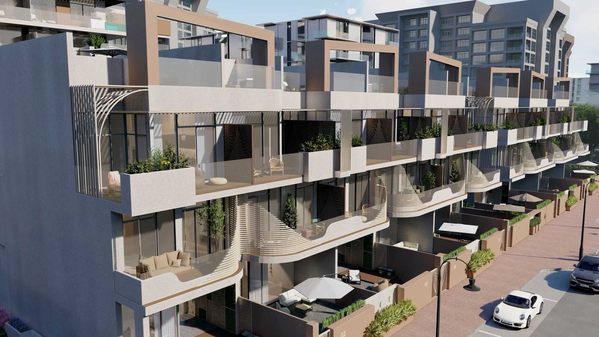 Ashton Park Residences by Mirfa IBC Developers, image 3 of 15. Render supplied by developer.