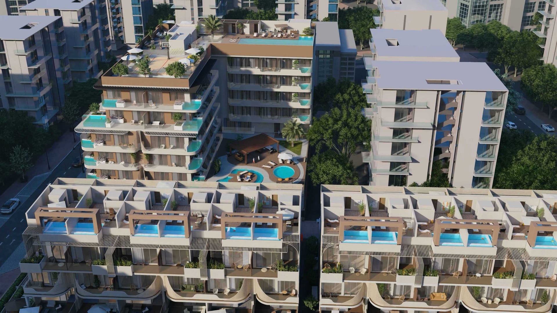 Ashton Park Residences by Mirfa IBC Developers, image 4 of 15. Render supplied by developer.