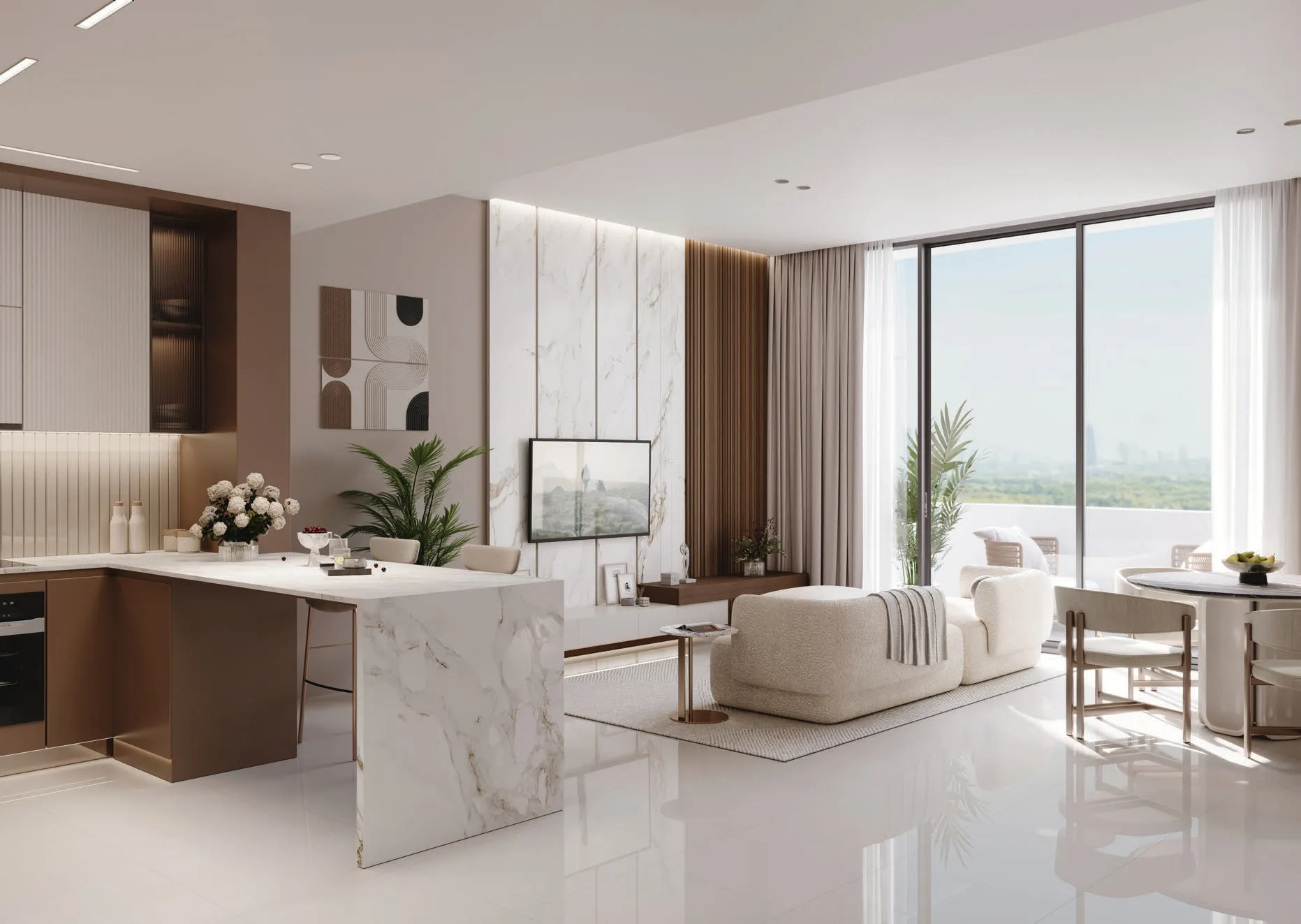 Nova Tower by Alansari Real Estate Development, image 4 of 7. Render supplied by developer.