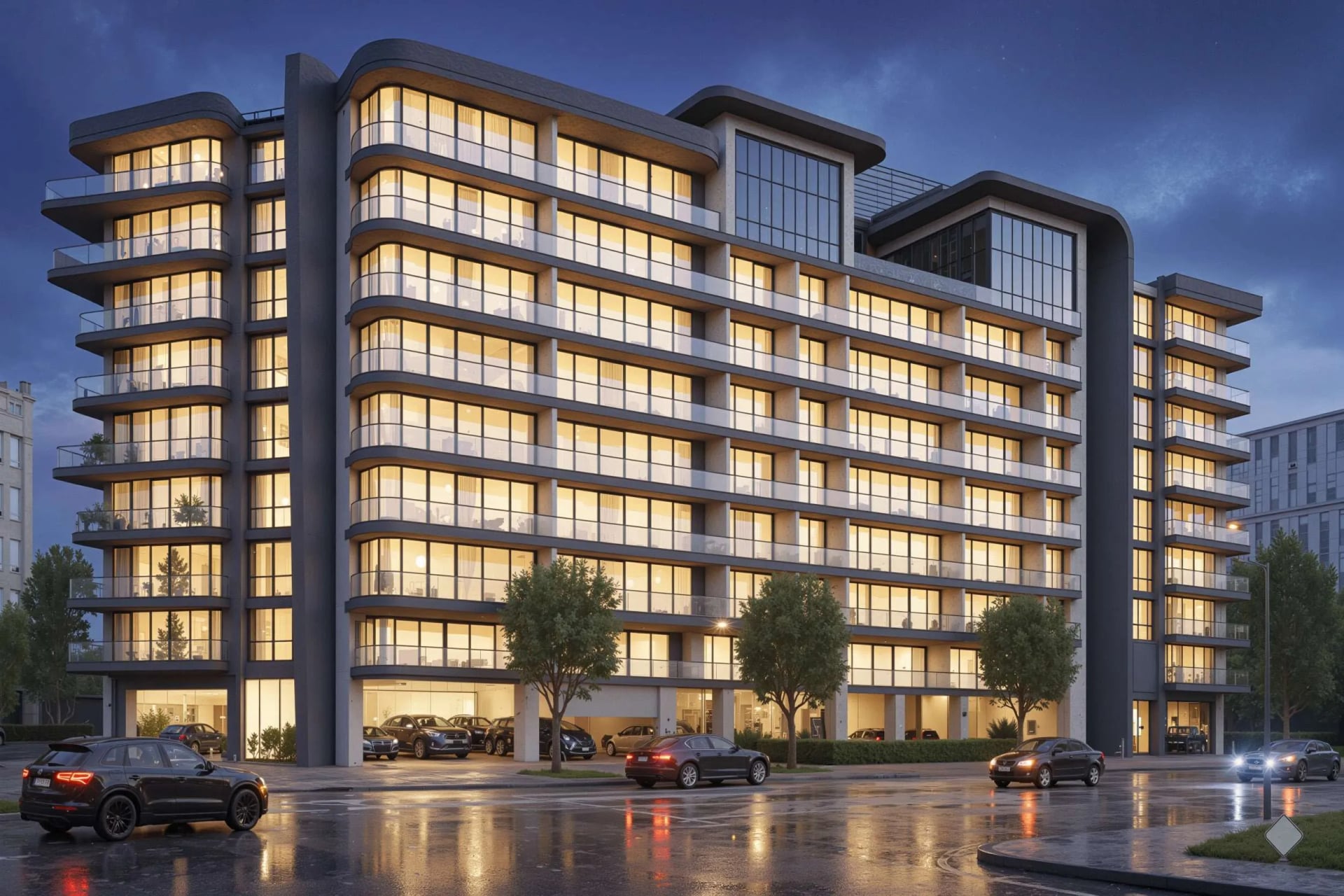 Floarea Lakes by Mashriq Elite Developments, Dubai Production City. Render supplied by developer.