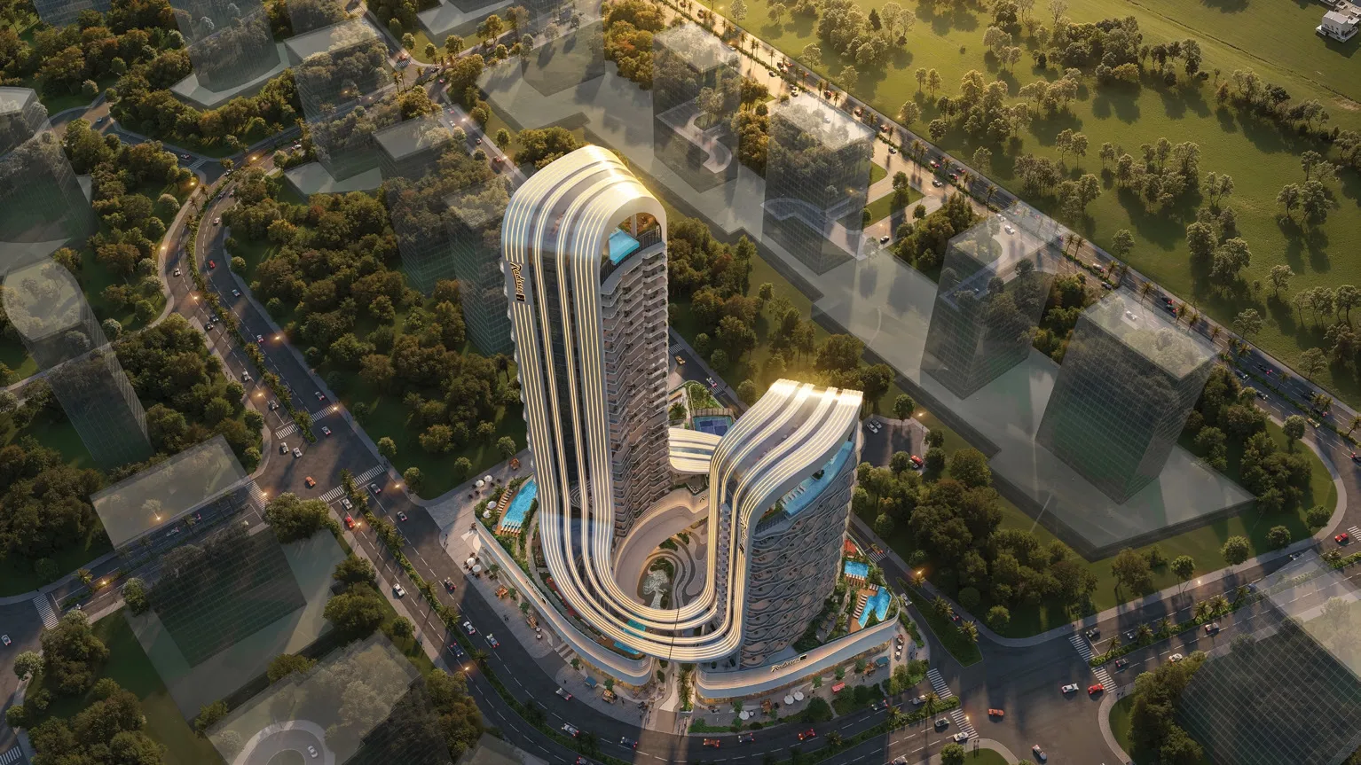 Radisson Blu Residences by BNW Developments, image 3 of 9. Render supplied by developer.