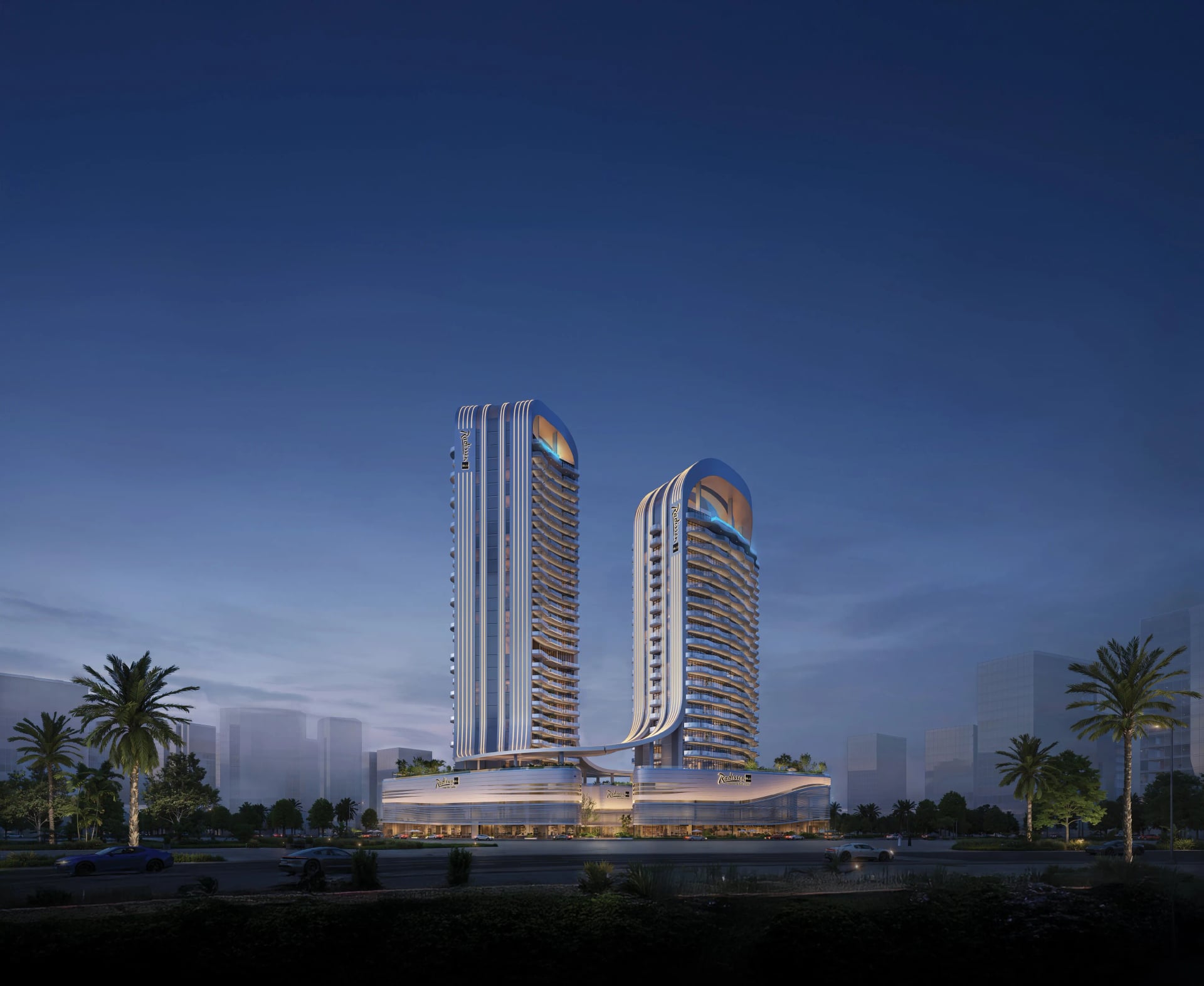 Radisson Blu Residences by BNW Developments, image 4 of 9. Render supplied by developer.