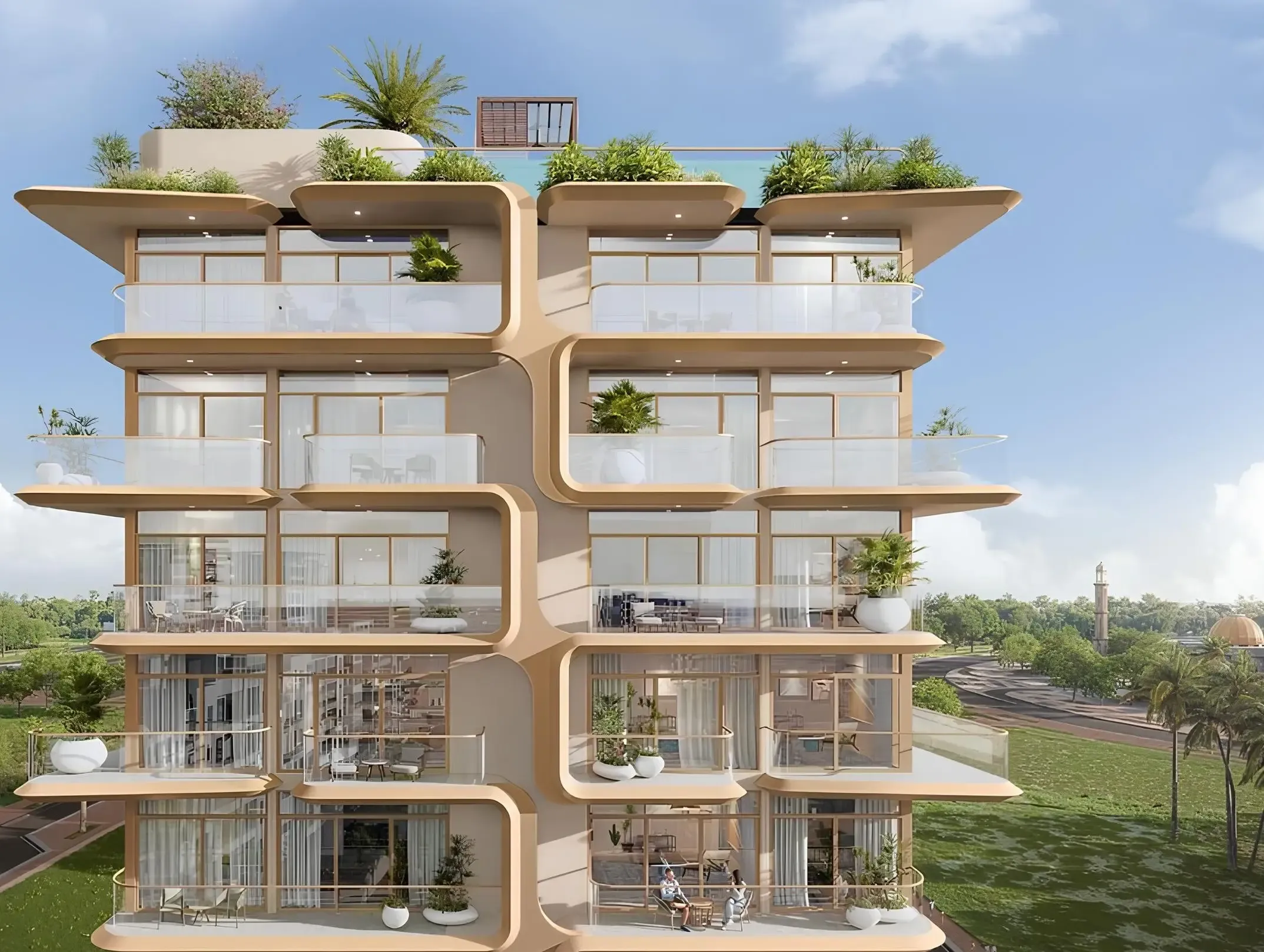 Izel by Zoya, image 1 of 16. Render supplied by developer.