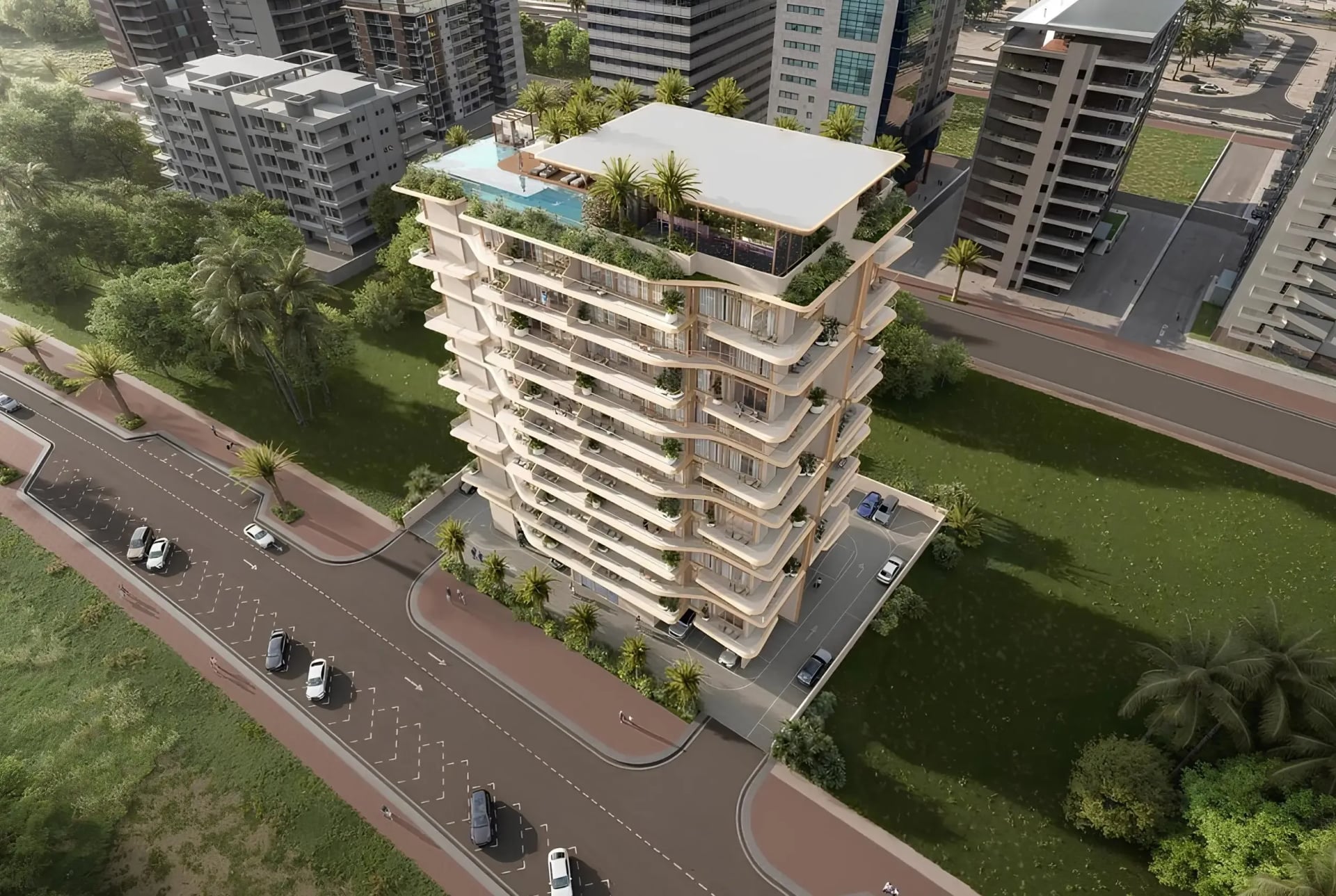 Izel by Zoya, image 2 of 16. Render supplied by developer.