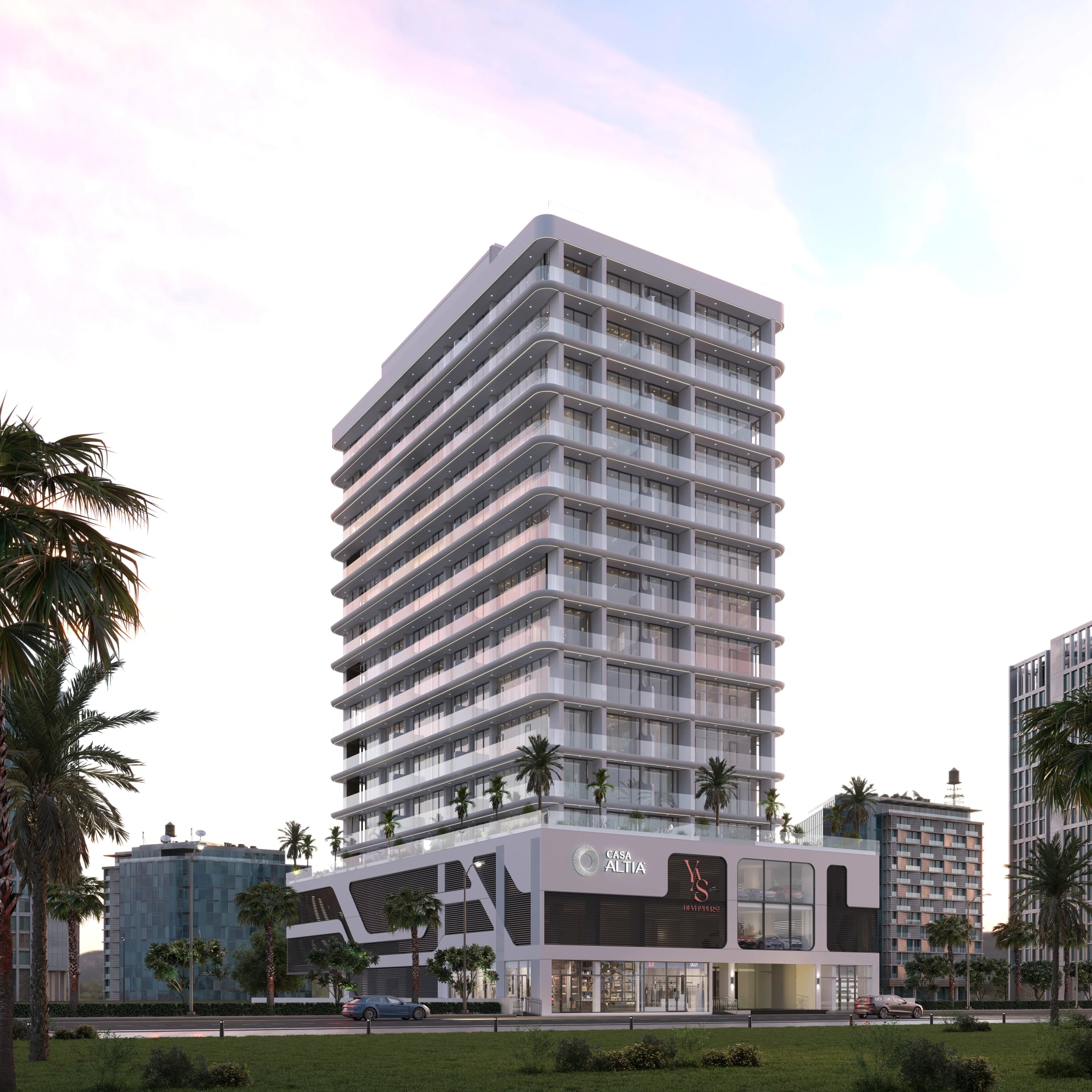 Casa Altia by YAS Developers, image 1 of 34. Render supplied by developer.