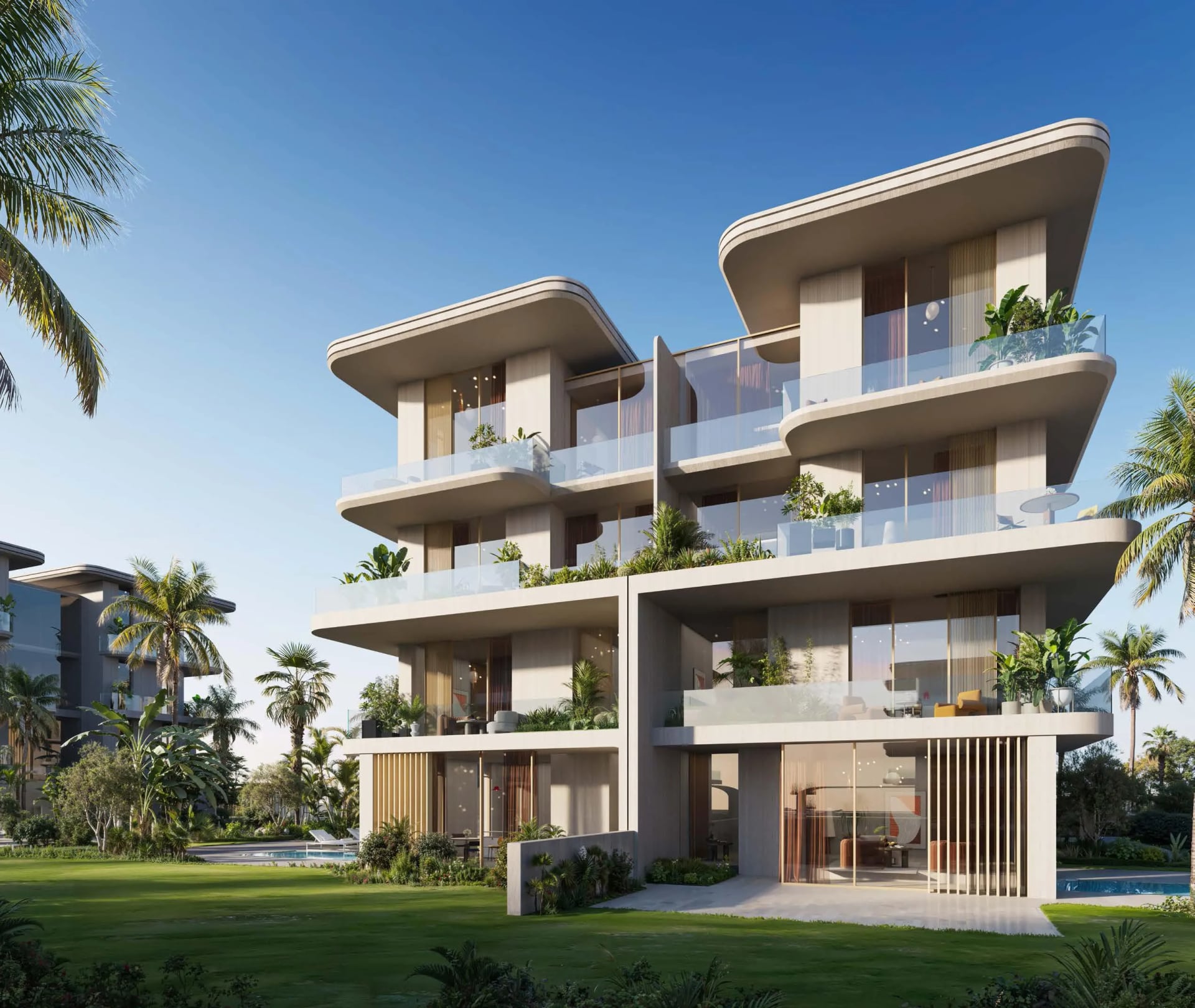 Manchester City Yas Residences by Ohana, image 10 of 50. Render supplied by developer.