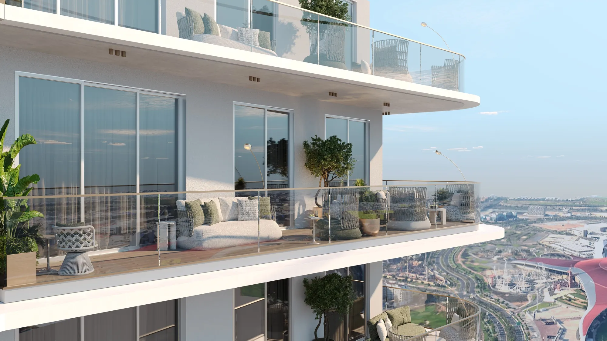 Manchester City Yas Residences by Ohana, image 16 of 50. Render supplied by developer.