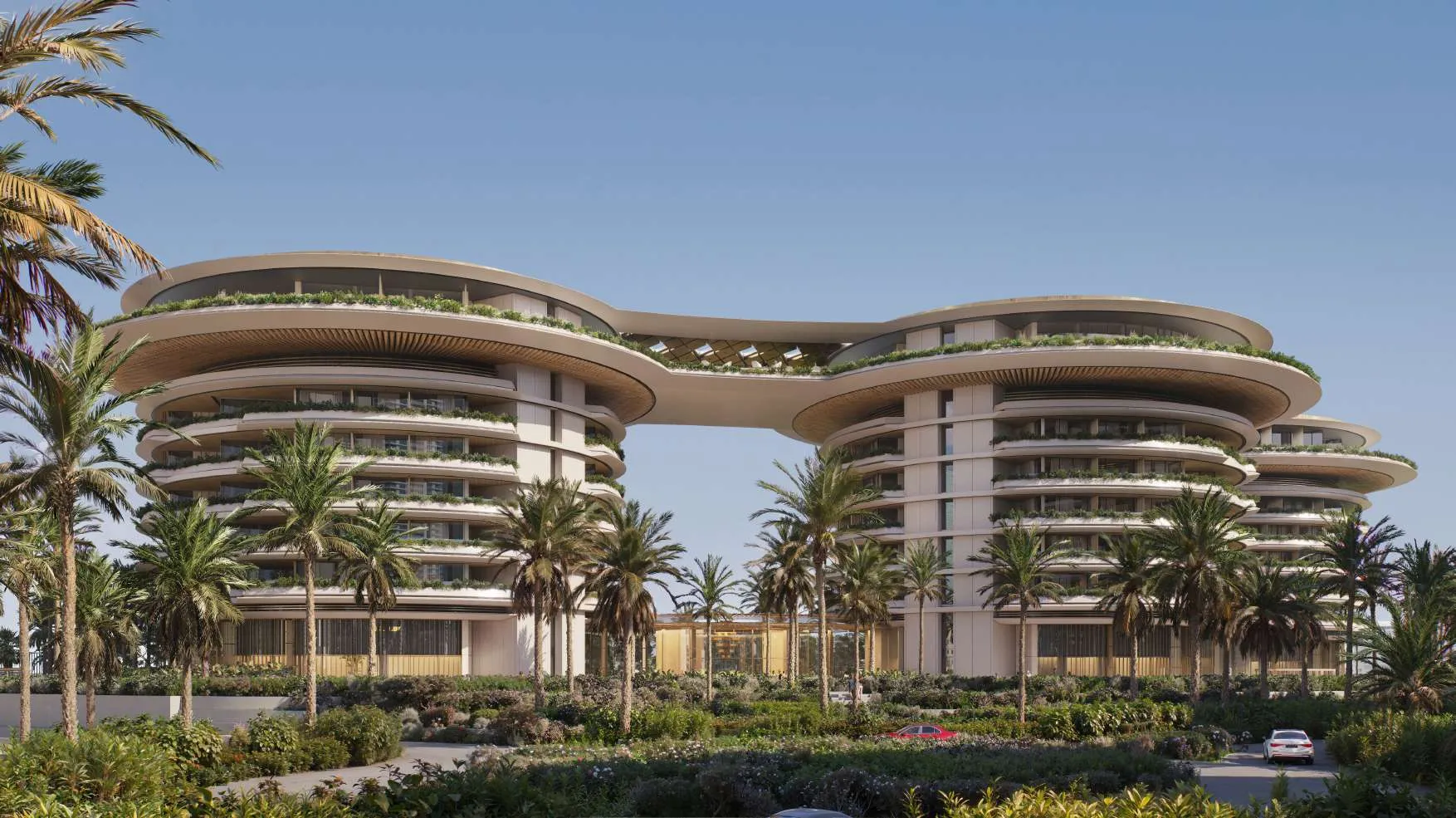 The Residences at The Dubai Beach EDITION by H&H Development, image 1 of 24. Render supplied by developer.