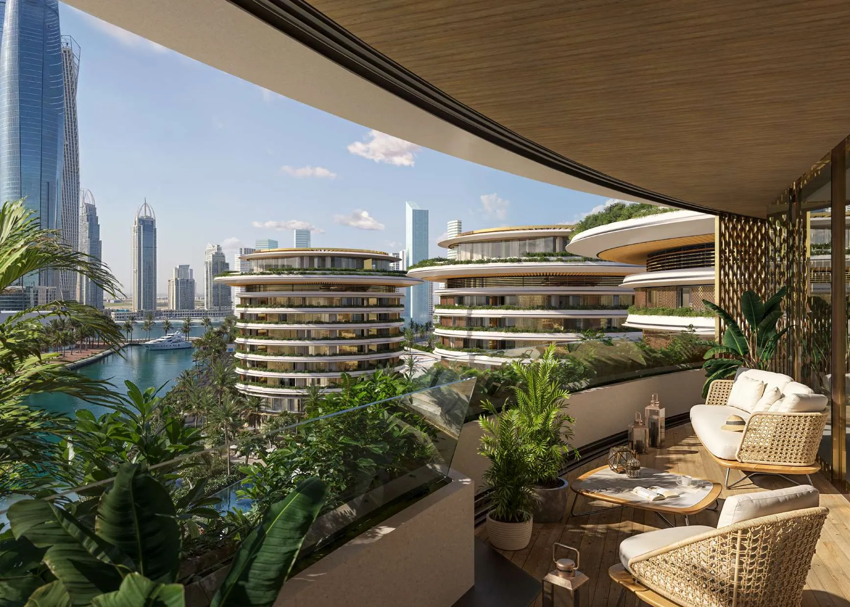 The Residences at The Dubai Beach EDITION by H&H Development, image 5 of 24. Render supplied by developer.
