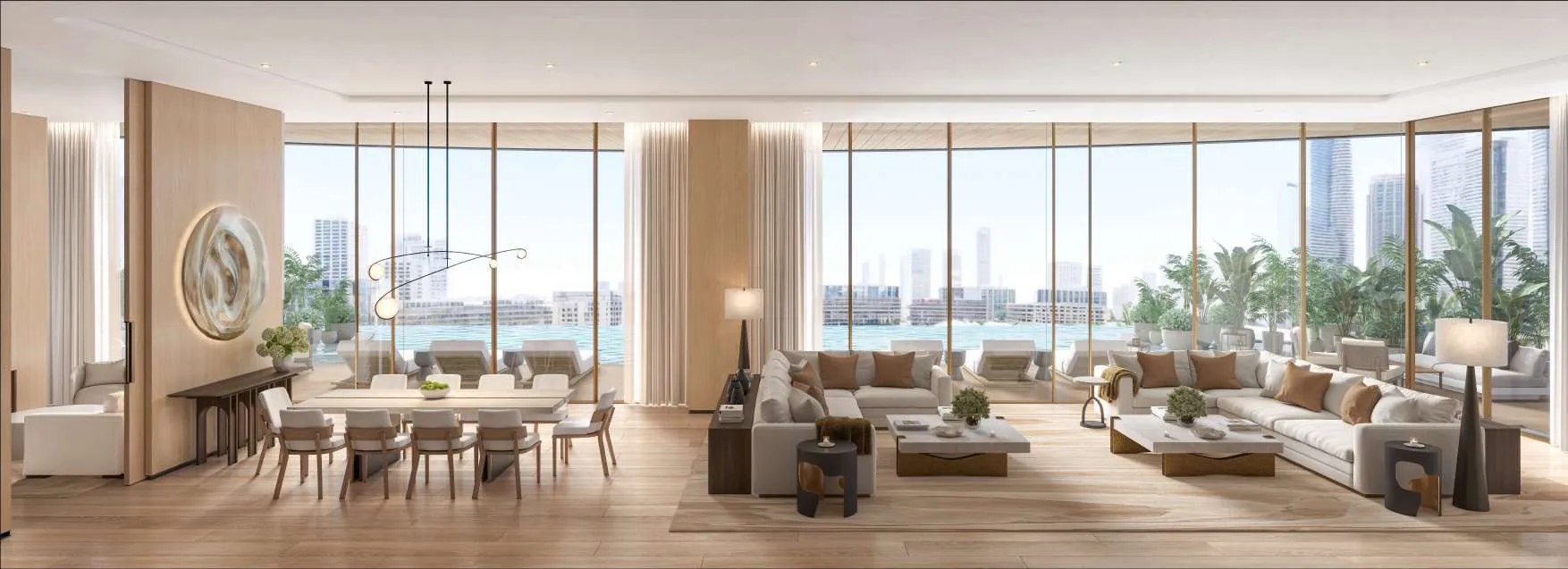 The Residences at The Dubai Beach EDITION by H&H Development, image 8 of 24. Render supplied by developer.