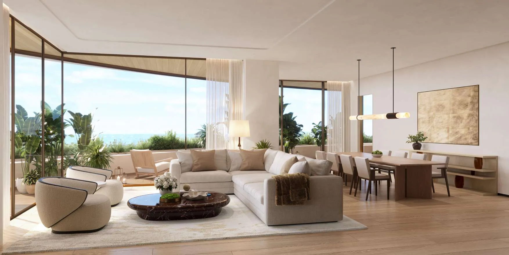 The Residences at The Dubai Beach EDITION by H&H Development, image 11 of 24. Render supplied by developer.