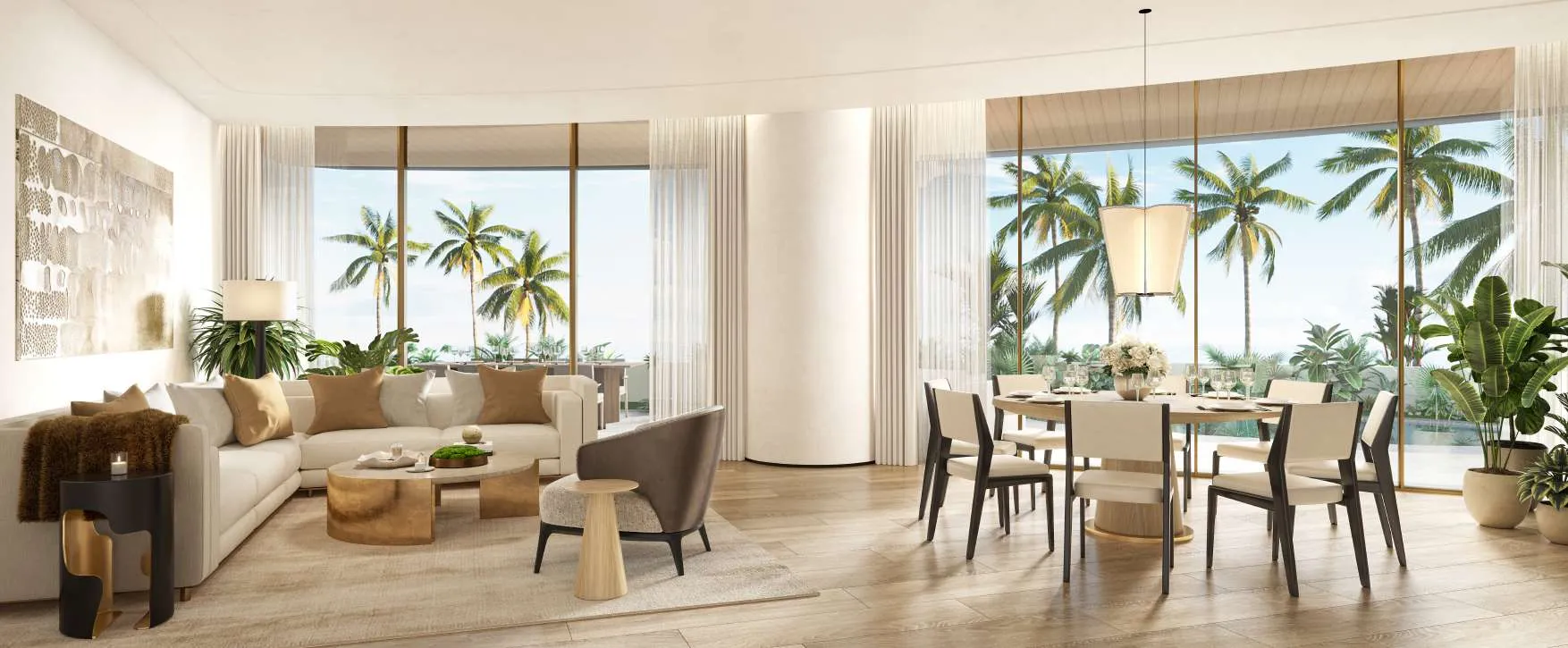 The Residences at The Dubai Beach EDITION by H&H Development, image 12 of 24. Render supplied by developer.
