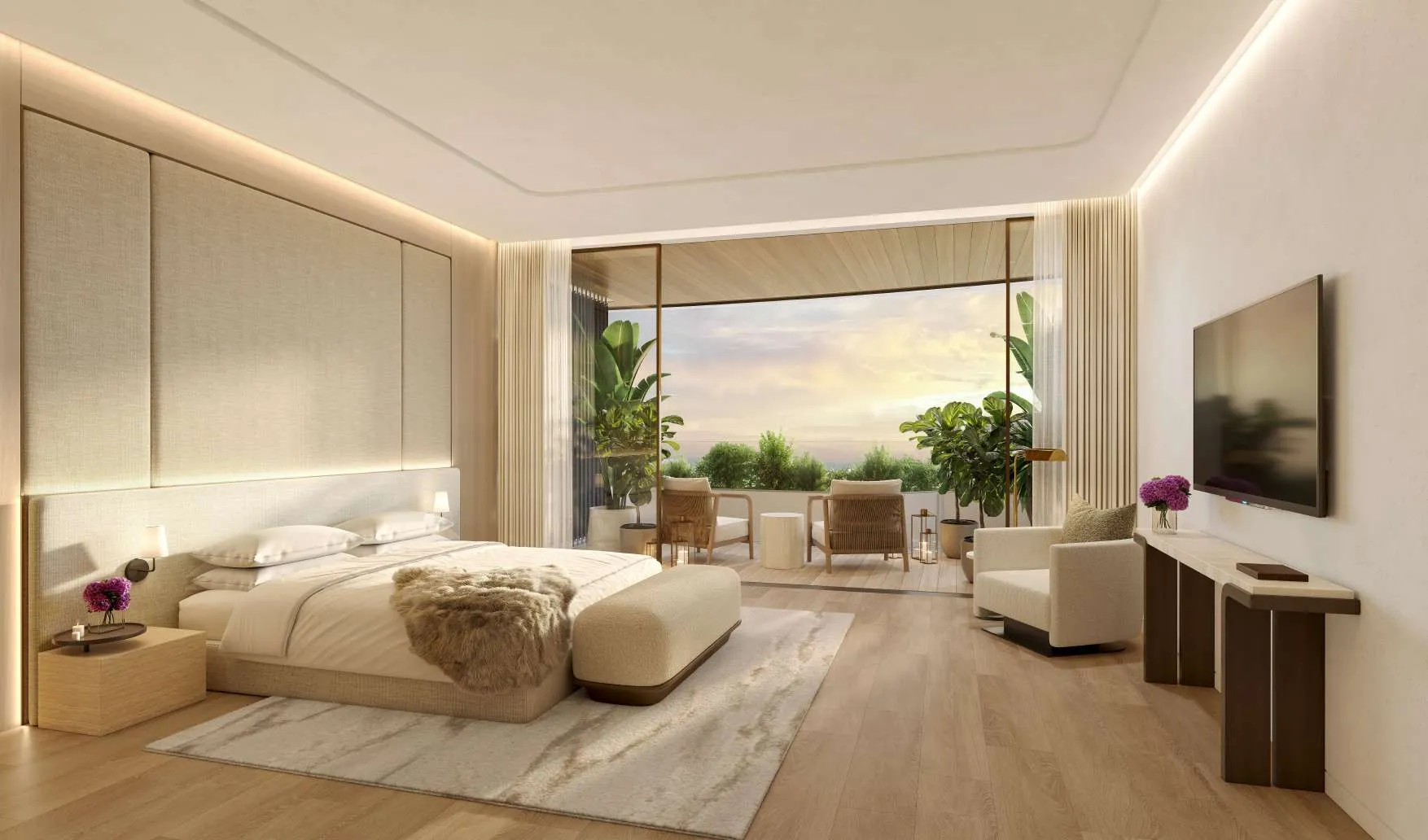 The Residences at The Dubai Beach EDITION by H&H Development, image 17 of 24. Render supplied by developer.