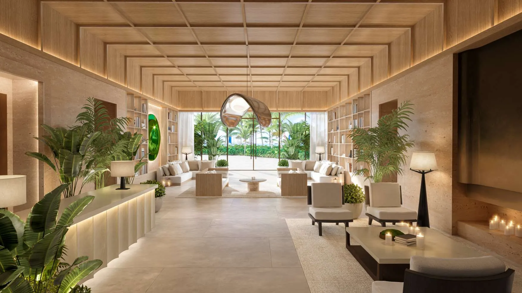 The Residences at The Dubai Beach EDITION by H&H Development, image 23 of 24. Render supplied by developer.