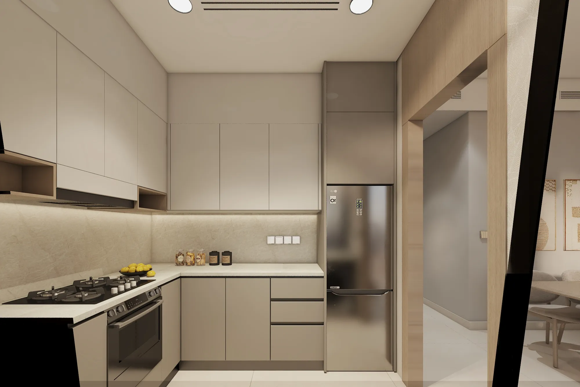Terva Homes by Al Mizan, image 5 of 10. Render supplied by developer.