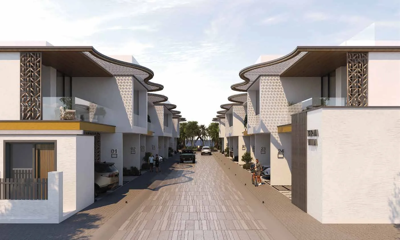 Terva Homes by Al Mizan, image 2 of 10. Render supplied by developer.