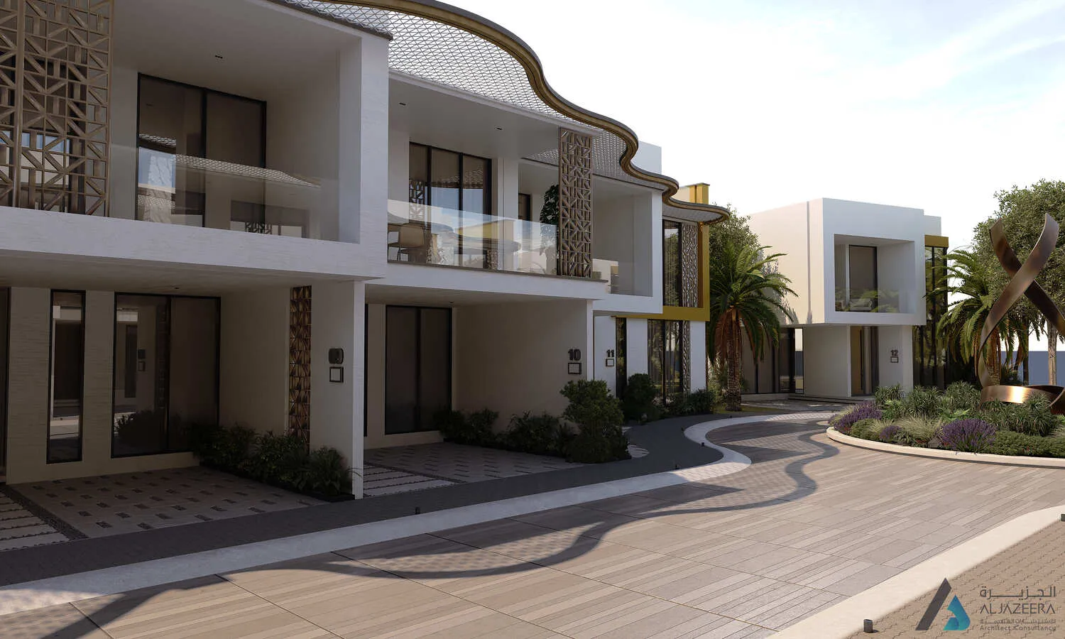 Terva Homes by Al Mizan, image 3 of 10. Render supplied by developer.