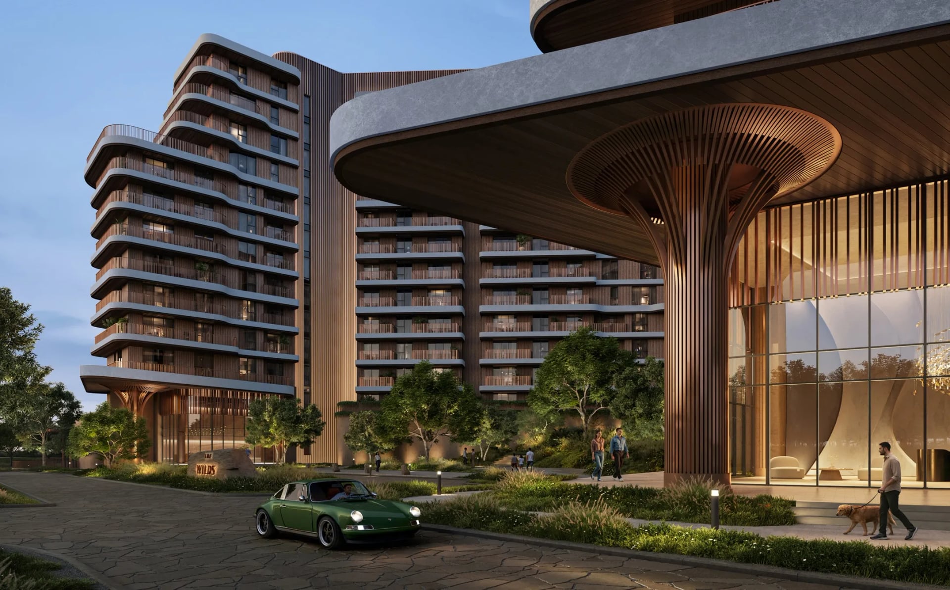 The Wilds Residences by Aldar, image 1 of 14. Render supplied by developer.