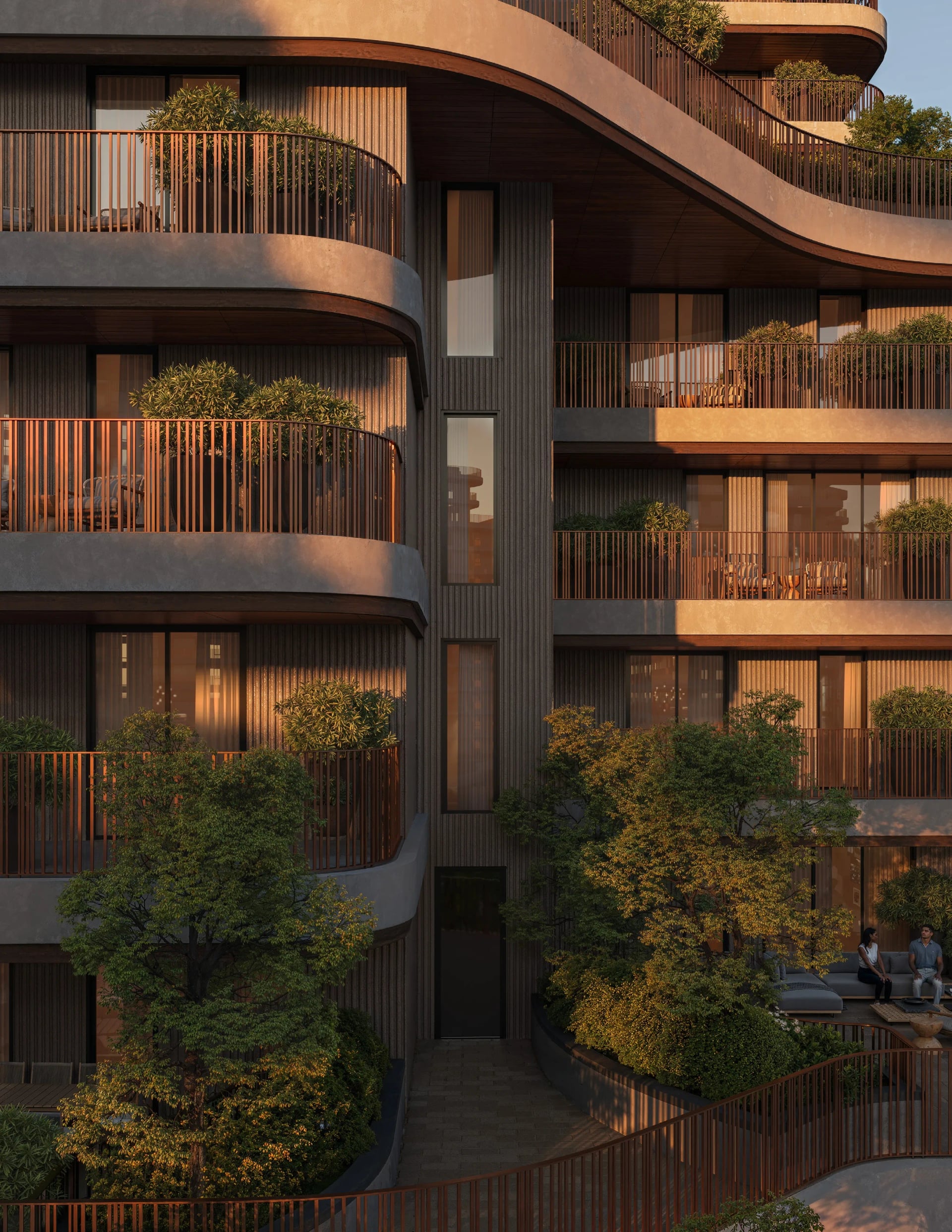 The Wilds Residences by Aldar, image 4 of 14. Render supplied by developer.