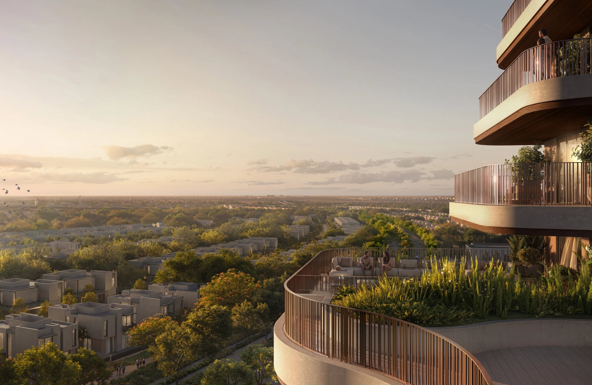 The Wilds Residences by Aldar, image 5 of 14. Render supplied by developer.