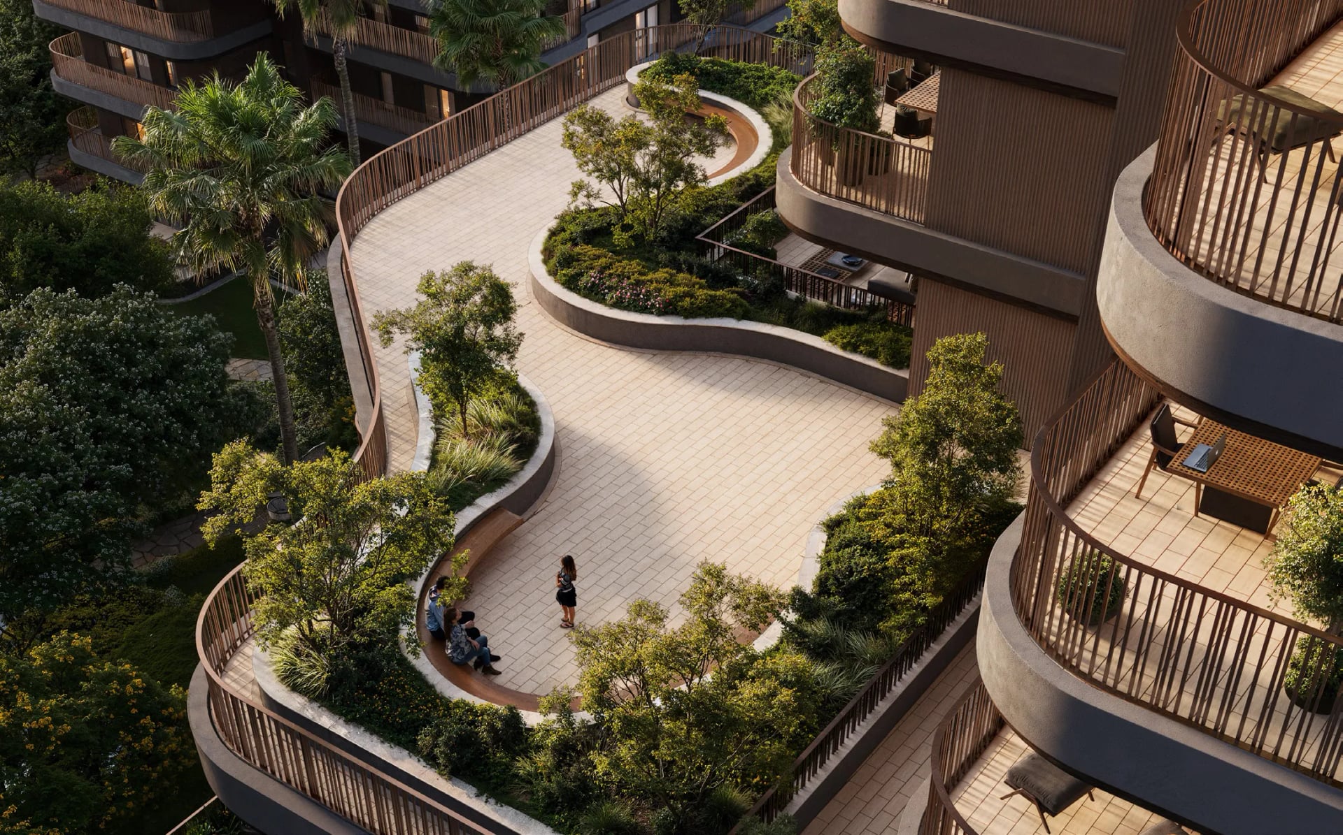 The Wilds Residences by Aldar, image 6 of 14. Render supplied by developer.