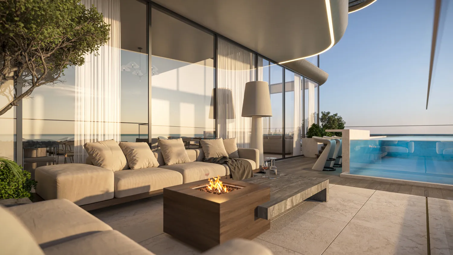 Treppan Living Privé by Fakhruddin Properties, image 4 of 13. Render supplied by developer.
