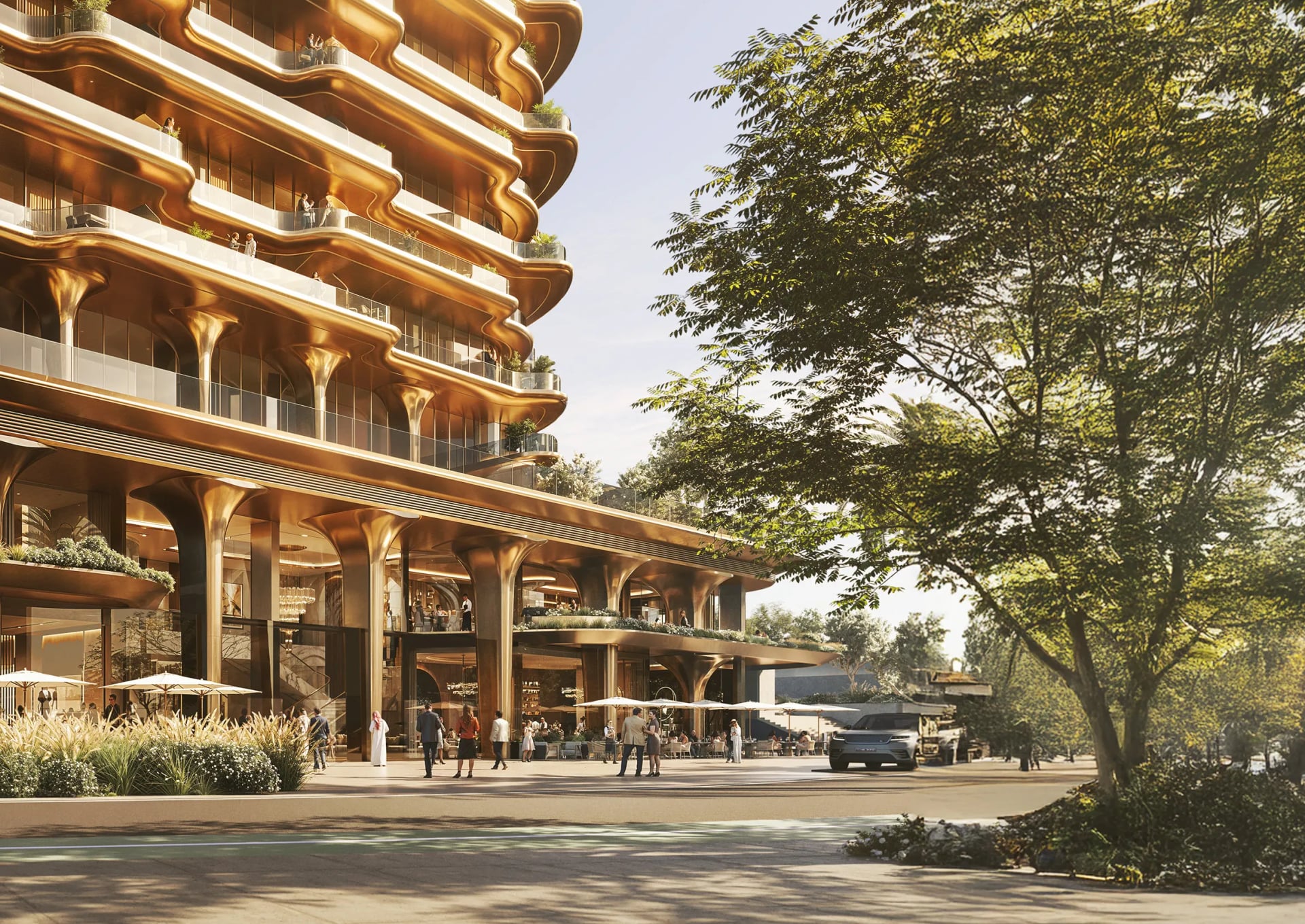 Jumeirah Residence by Royal Group, image 11 of 19. Render supplied by developer.